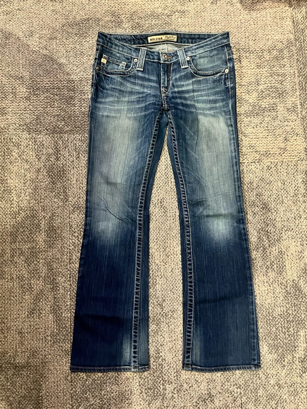 Big Star Low Rise Bootcut Jeans Size 27